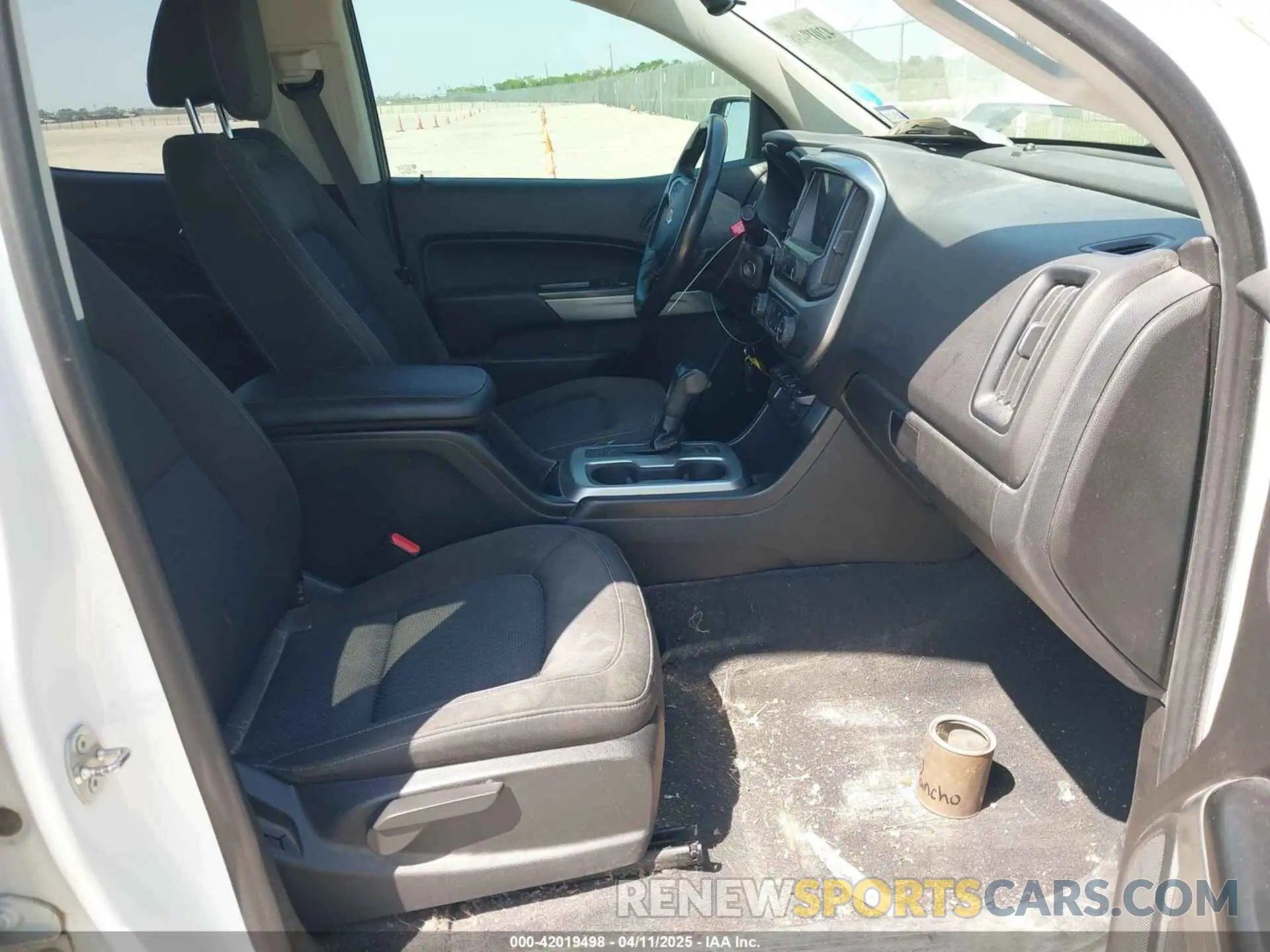 5 fotografías del automóvil dañado 1GCGSCEN5K1120050 CHEVROLET COLORADO 2019