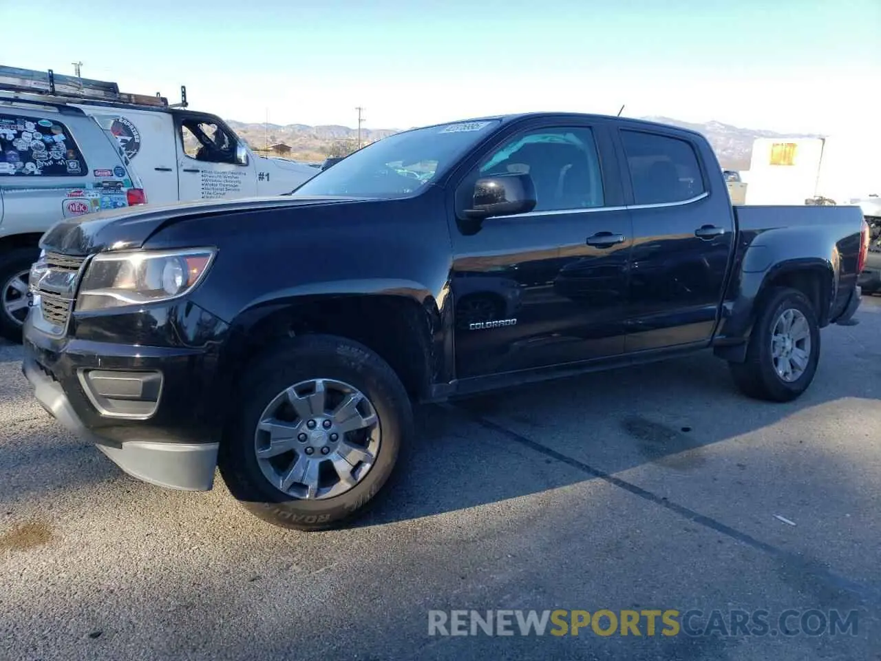 1 fotografías del automóvil dañado 1GCGSCEN5K1122770 CHEVROLET COLORADO 2019