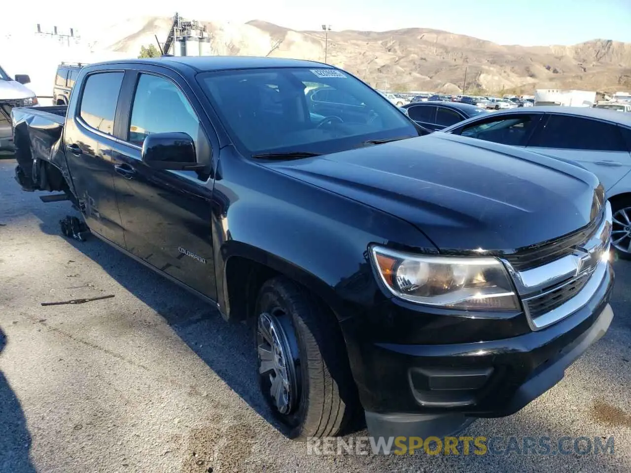 4 fotografías del automóvil dañado 1GCGSCEN5K1122770 CHEVROLET COLORADO 2019