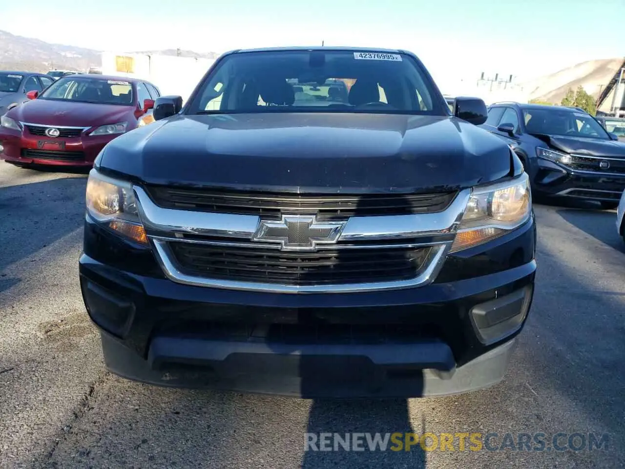 5 fotografías del automóvil dañado 1GCGSCEN5K1122770 CHEVROLET COLORADO 2019