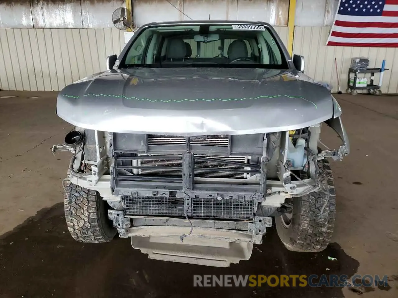 5 fotografías del automóvil dañado 1GCGSCEN6K1161478 CHEVROLET COLORADO 2019