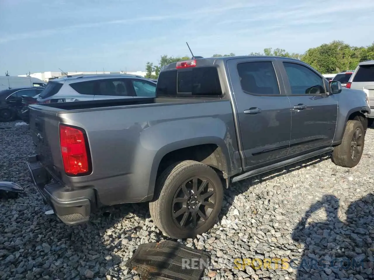 3 fotografías del automóvil dañado 1GCGSCEN7K1347692 CHEVROLET COLORADO 2019