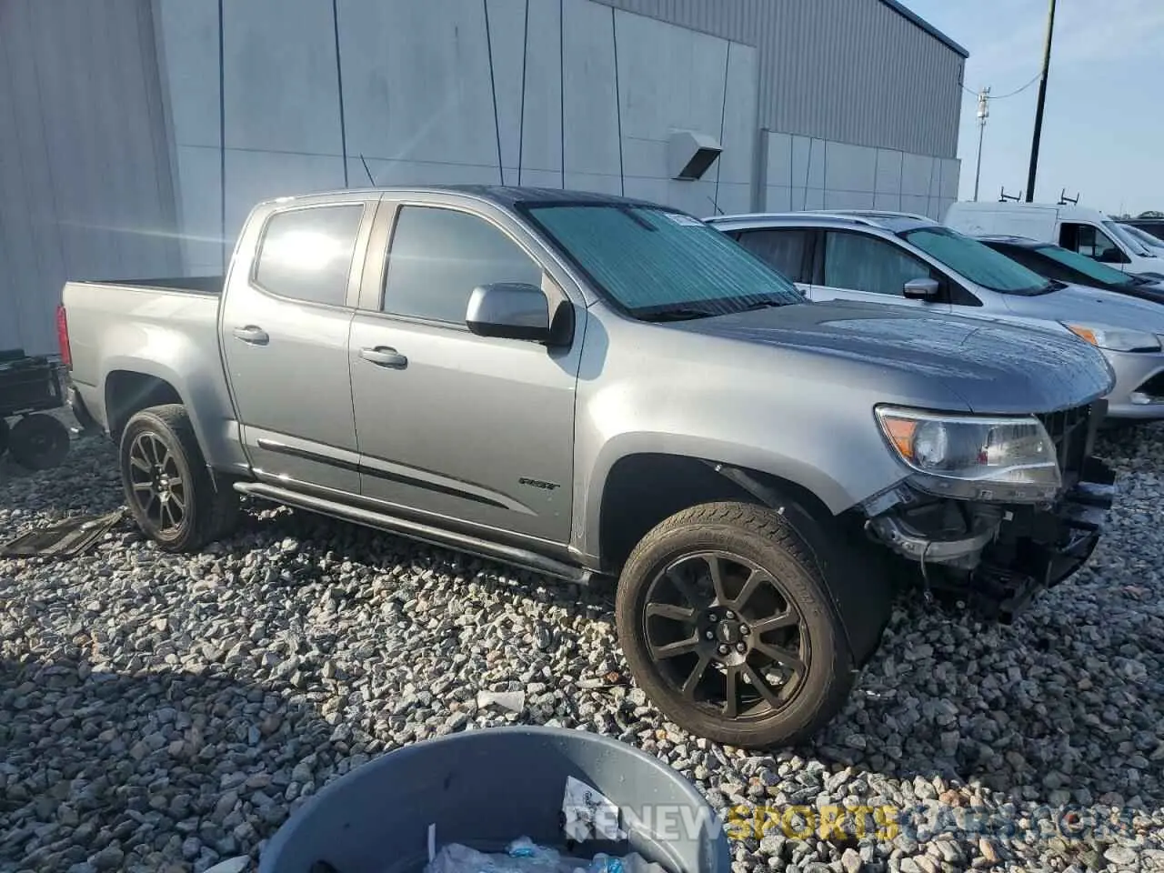 4 fotografías del automóvil dañado 1GCGSCEN7K1347692 CHEVROLET COLORADO 2019