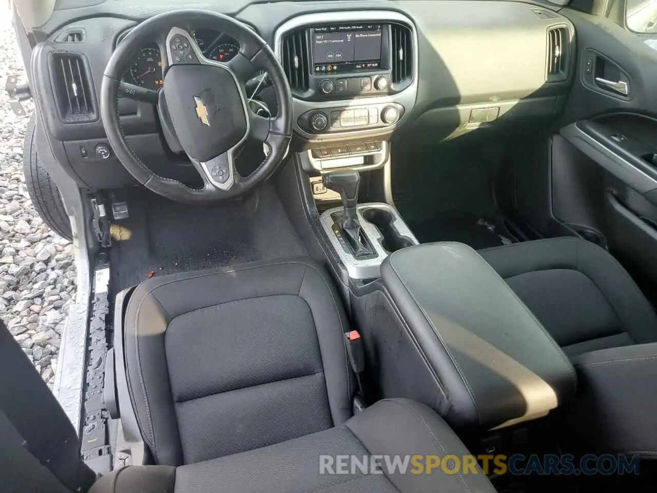 8 fotografías del automóvil dañado 1GCGSCEN7K1347692 CHEVROLET COLORADO 2019
