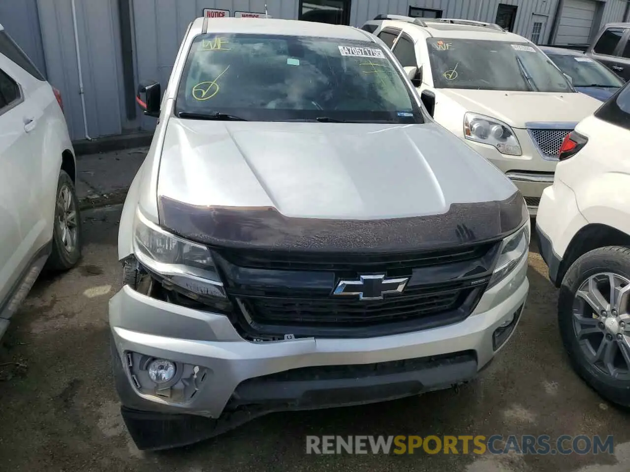 5 fotografías del automóvil dañado 1GCGSCEN8K1203598 CHEVROLET COLORADO 2019