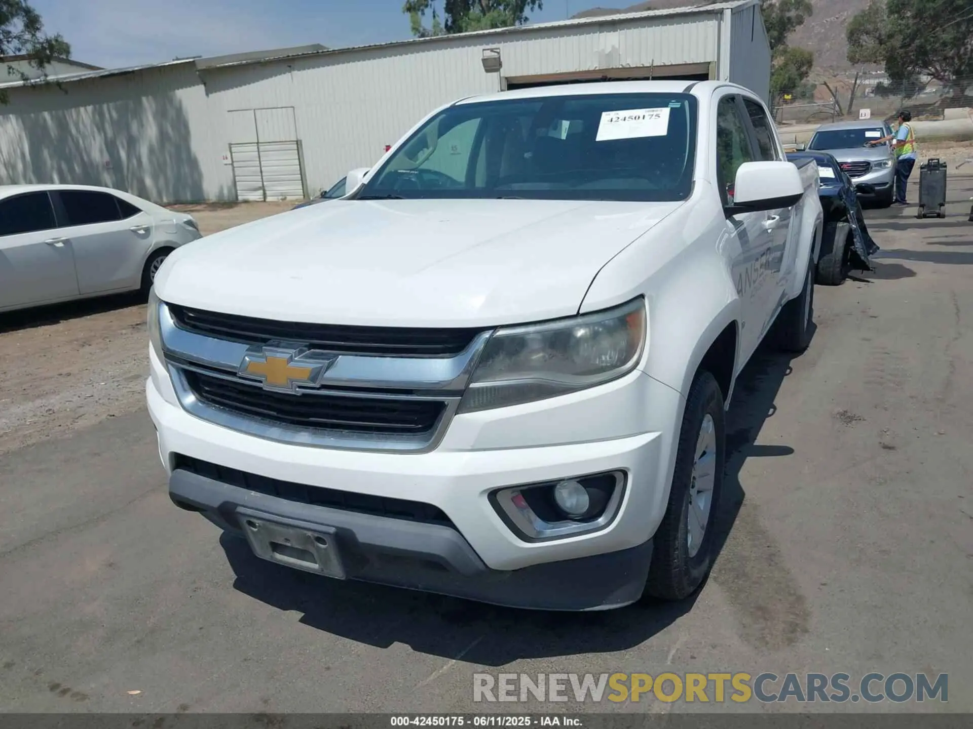 6 fotografías del automóvil dañado 1GCGSCEN9K1108113 CHEVROLET COLORADO 2019