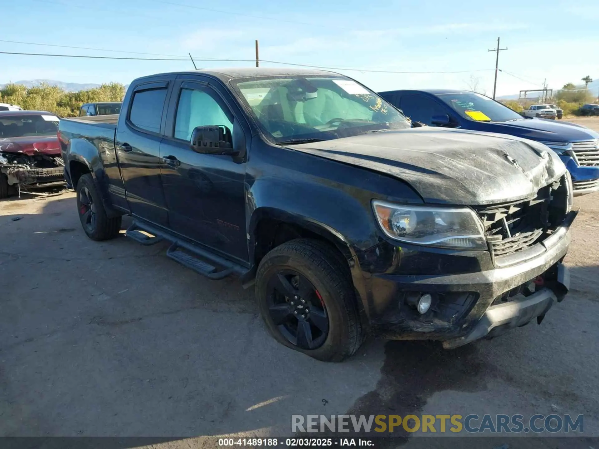 1 fotografías del automóvil dañado 1GCGSCEN9K1149535 CHEVROLET COLORADO 2019
