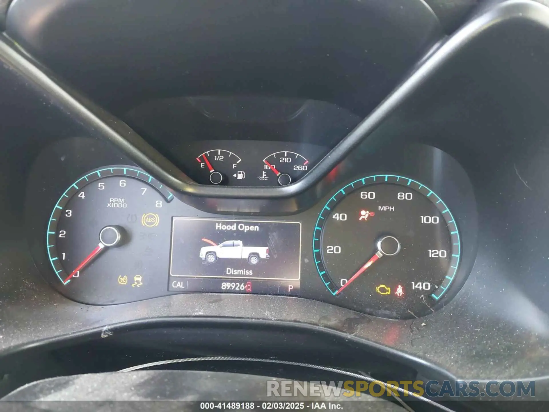 7 fotografías del automóvil dañado 1GCGSCEN9K1149535 CHEVROLET COLORADO 2019