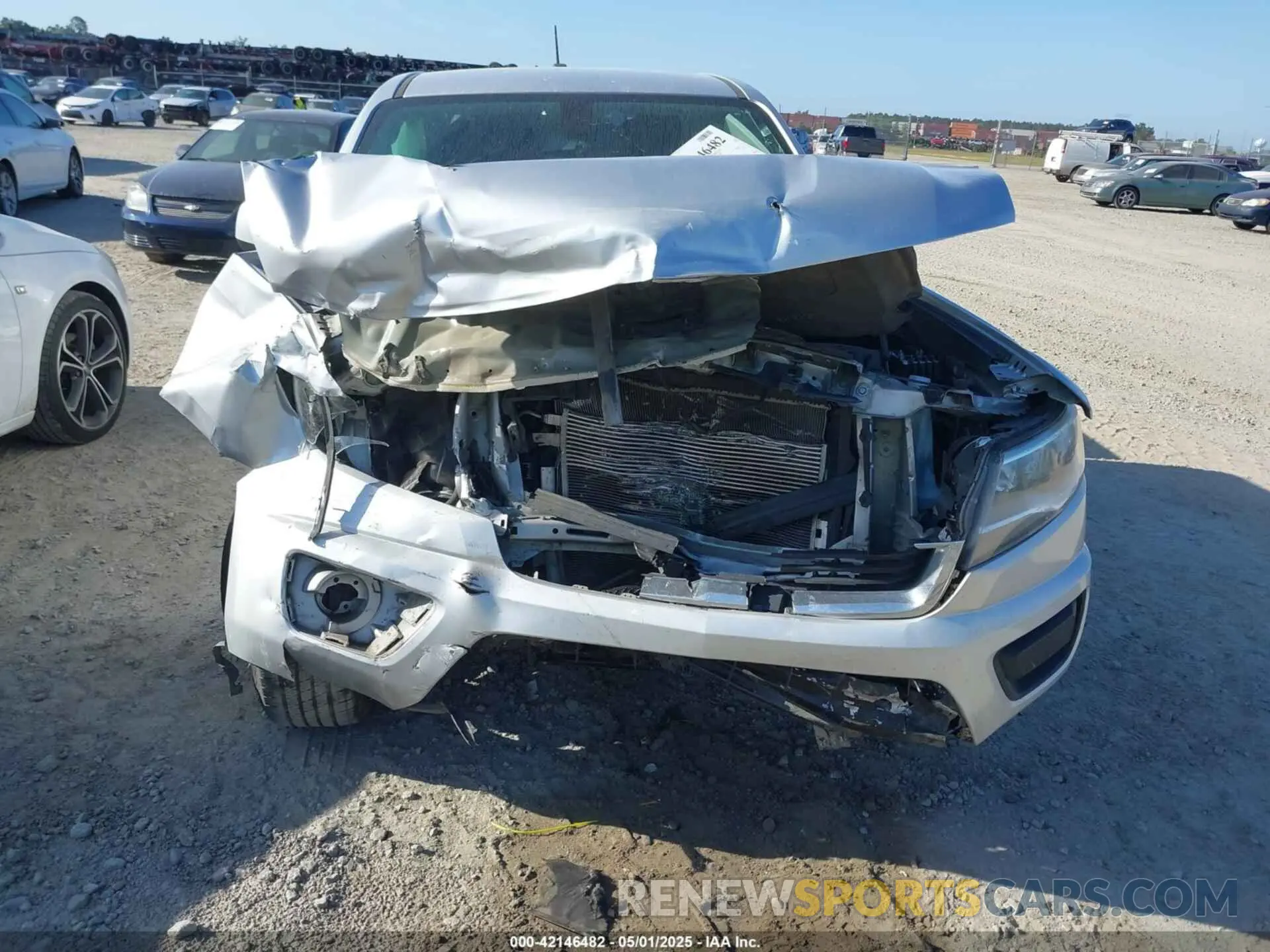 12 fotografías del automóvil dañado 1GCGSCEN9K1283509 CHEVROLET COLORADO 2019