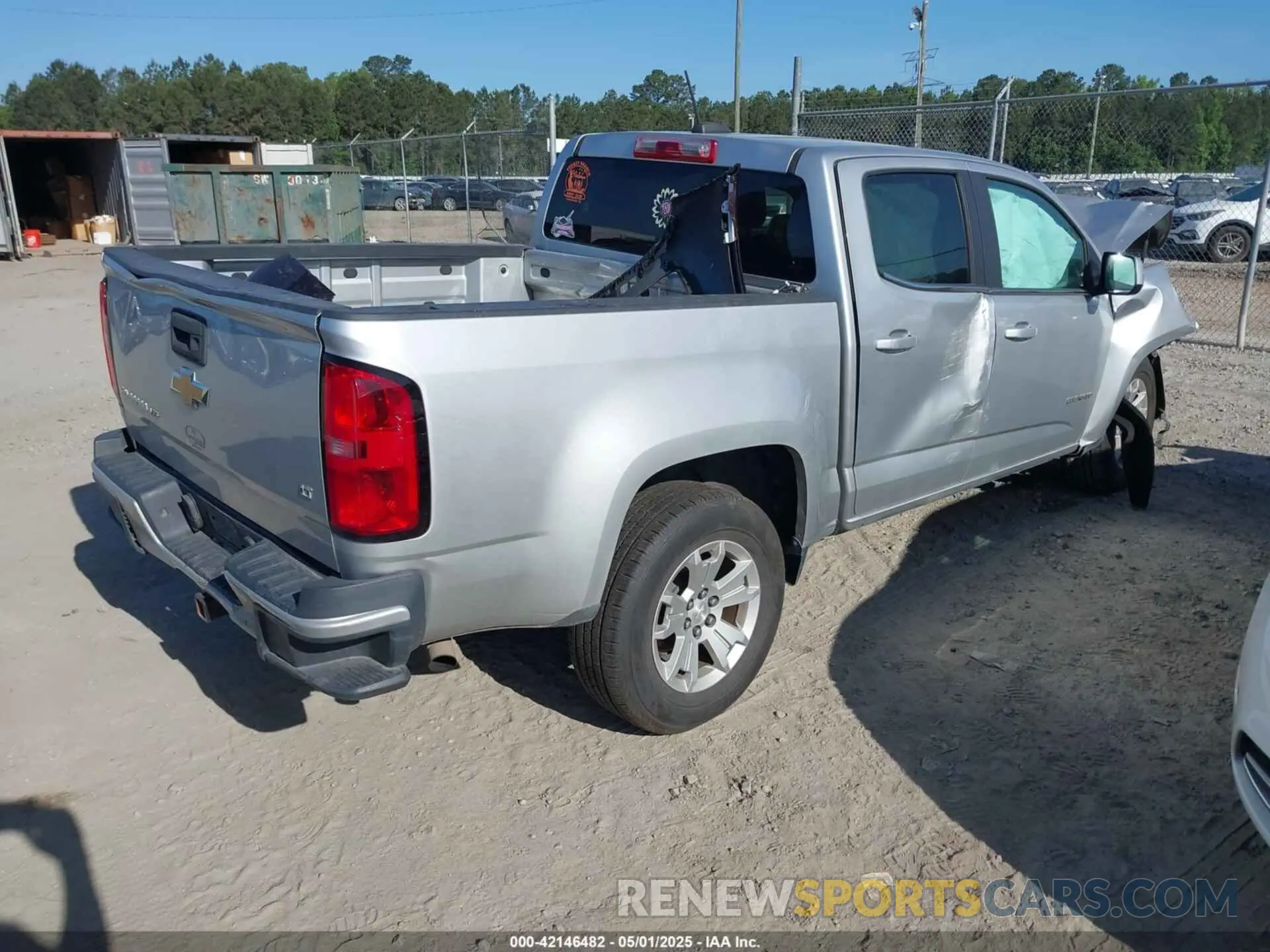 4 fotografías del automóvil dañado 1GCGSCEN9K1283509 CHEVROLET COLORADO 2019