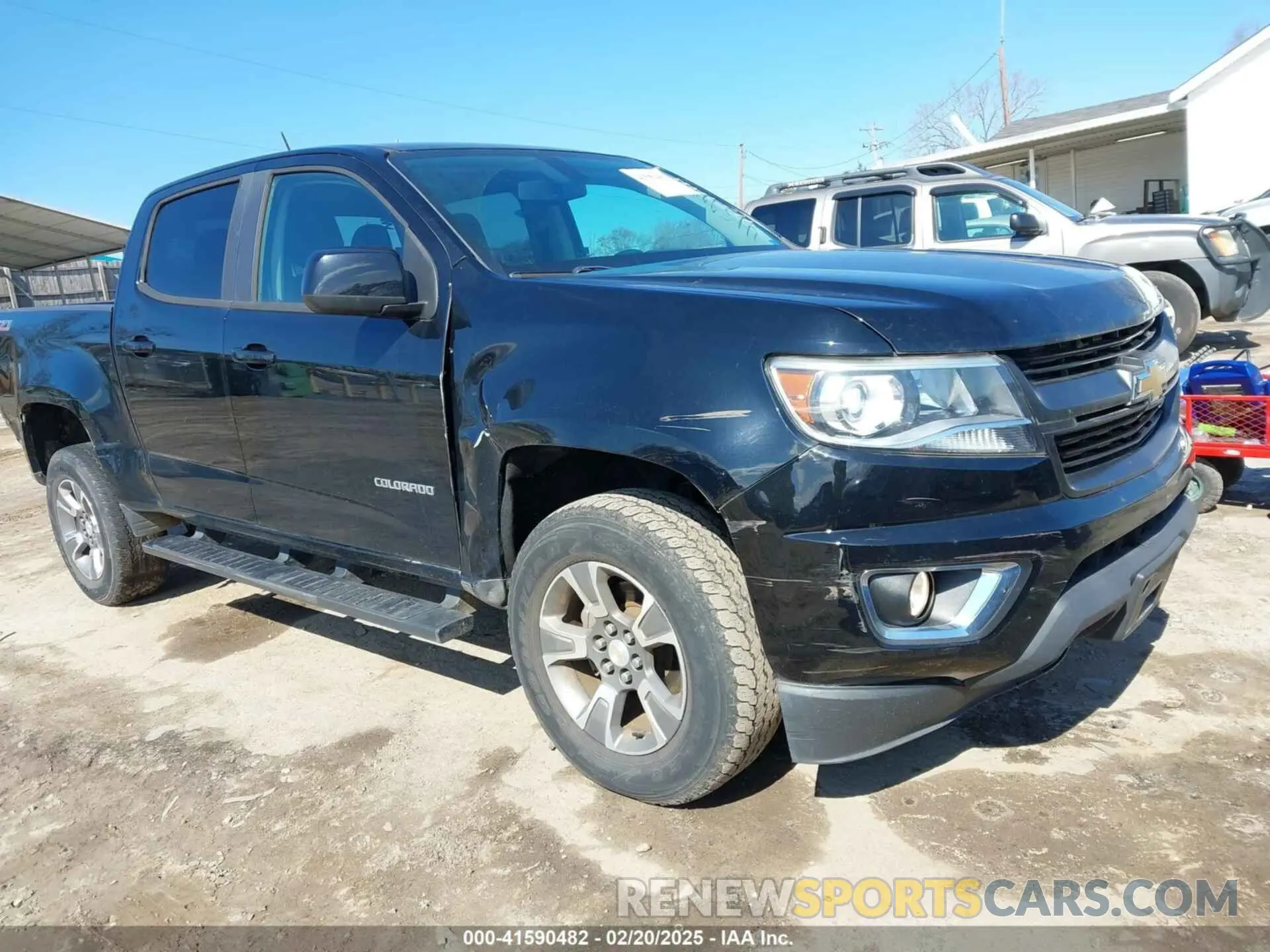 1 fotografías del automóvil dañado 1GCGSDEN0K1181991 CHEVROLET COLORADO 2019