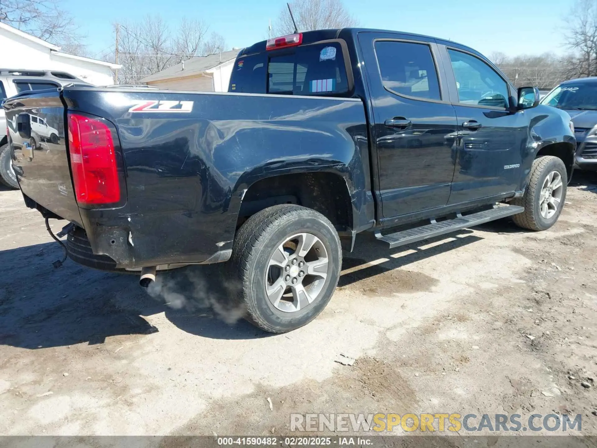 4 fotografías del automóvil dañado 1GCGSDEN0K1181991 CHEVROLET COLORADO 2019