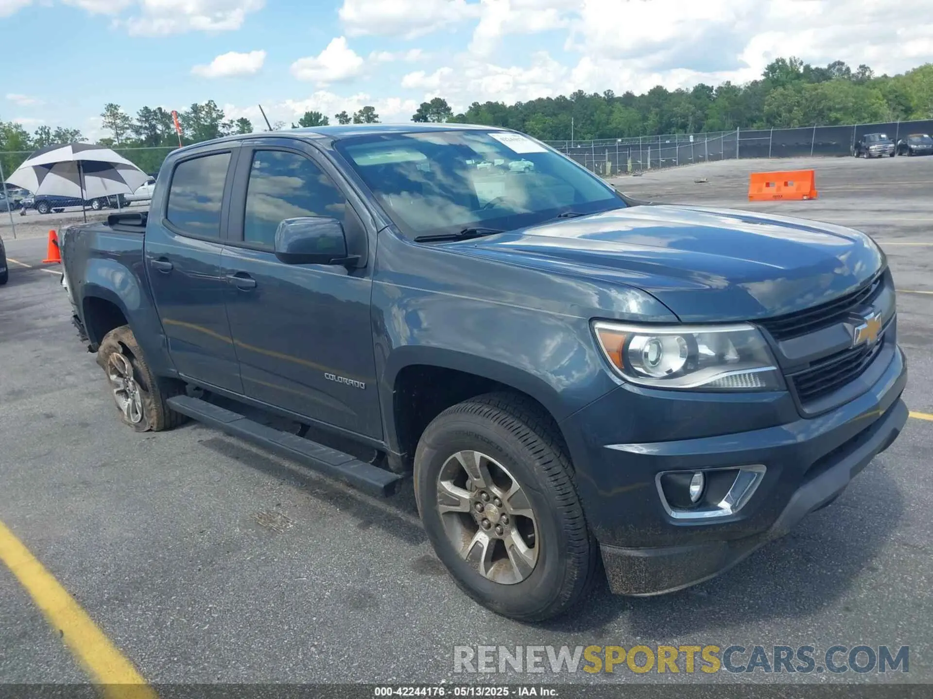 1 fotografías del automóvil dañado 1GCGSDEN4K1122944 CHEVROLET COLORADO 2019