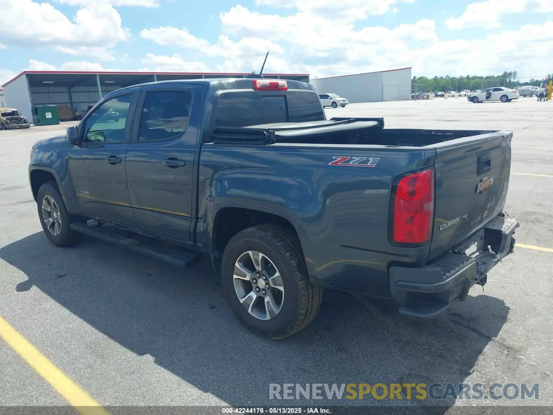 3 fotografías del automóvil dañado 1GCGSDEN4K1122944 CHEVROLET COLORADO 2019