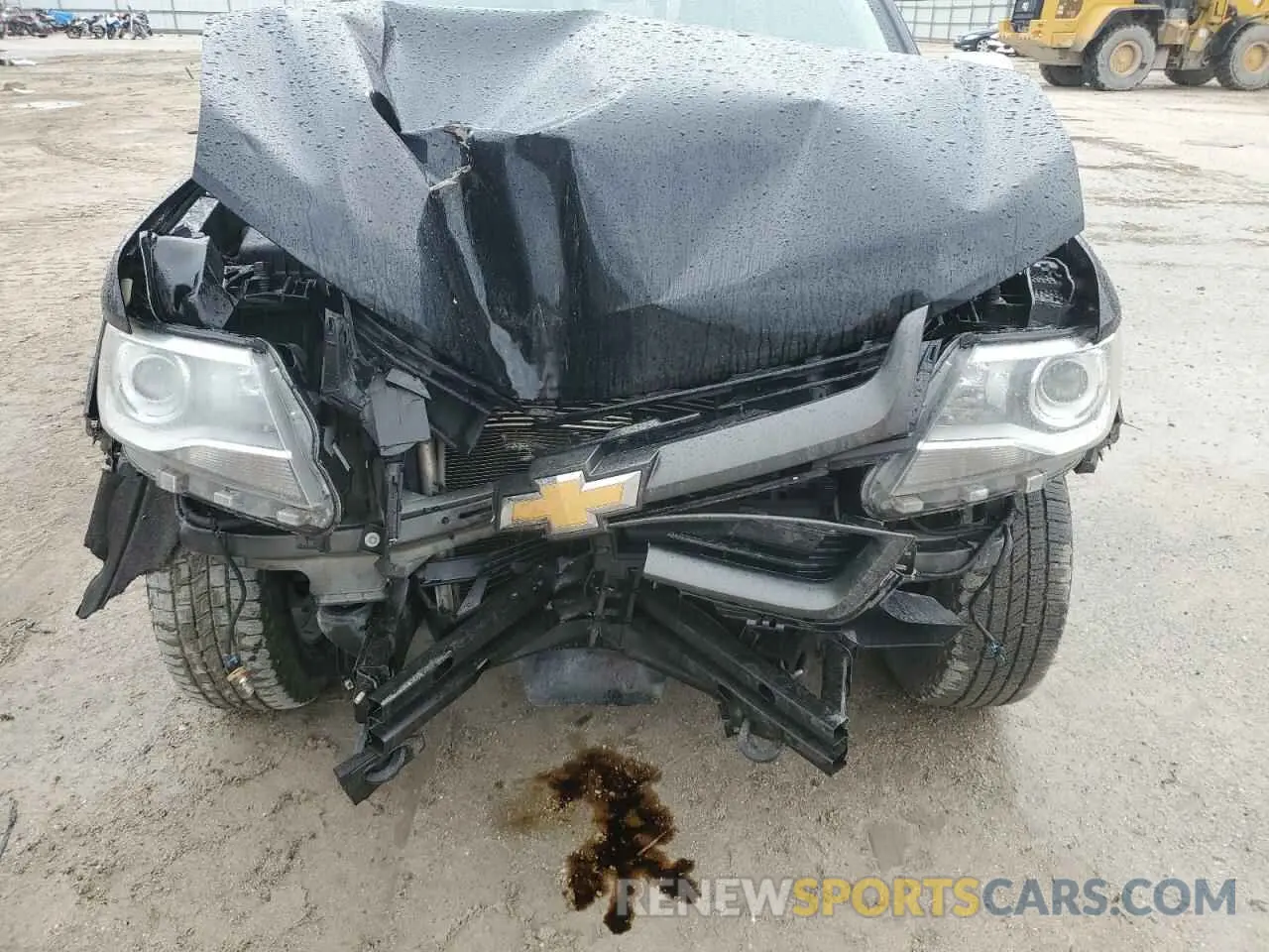 13 fotografías del automóvil dañado 1GCGSDEN7K1155193 CHEVROLET COLORADO 2019