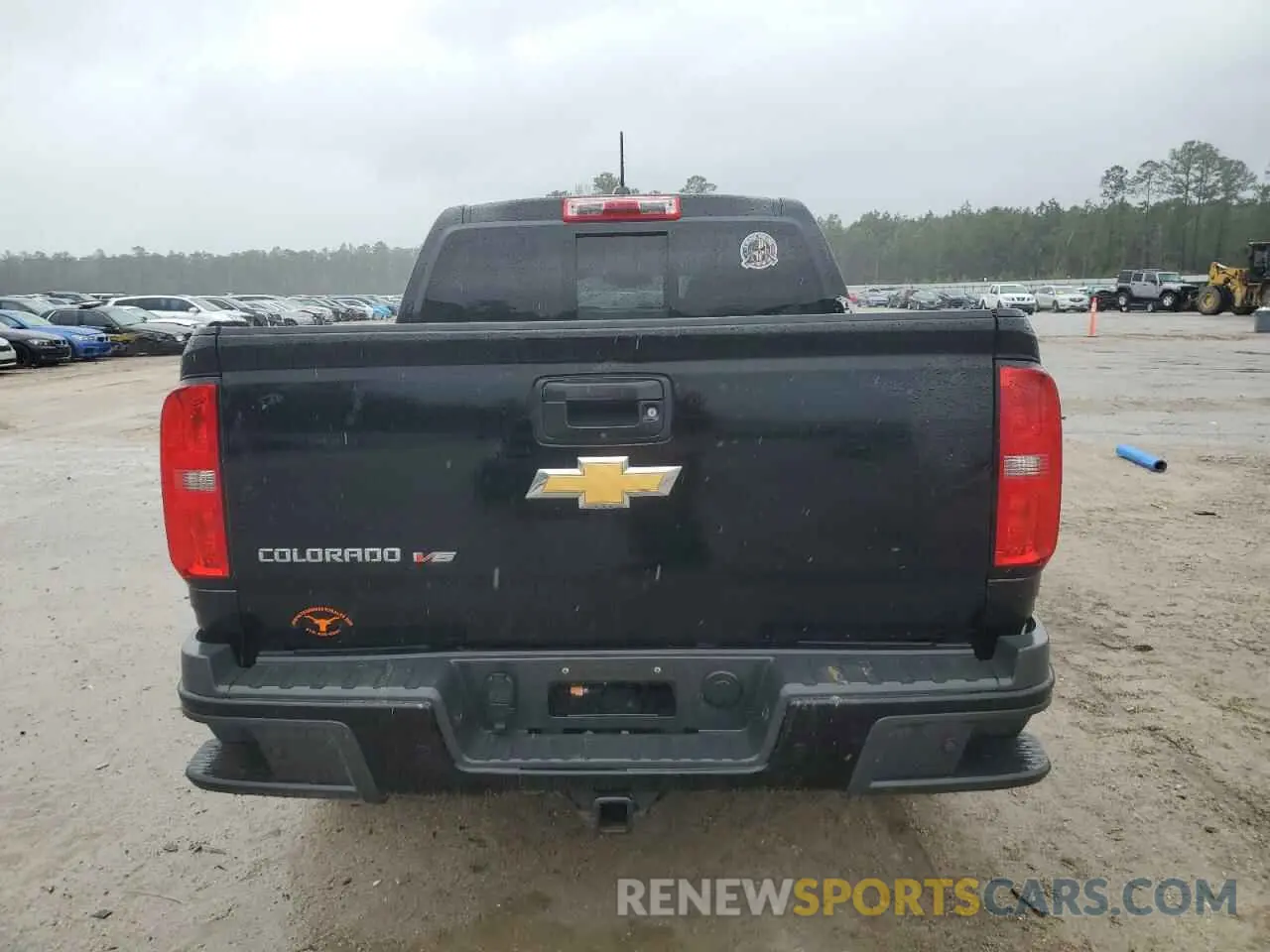 6 fotografías del automóvil dañado 1GCGSDEN7K1155193 CHEVROLET COLORADO 2019