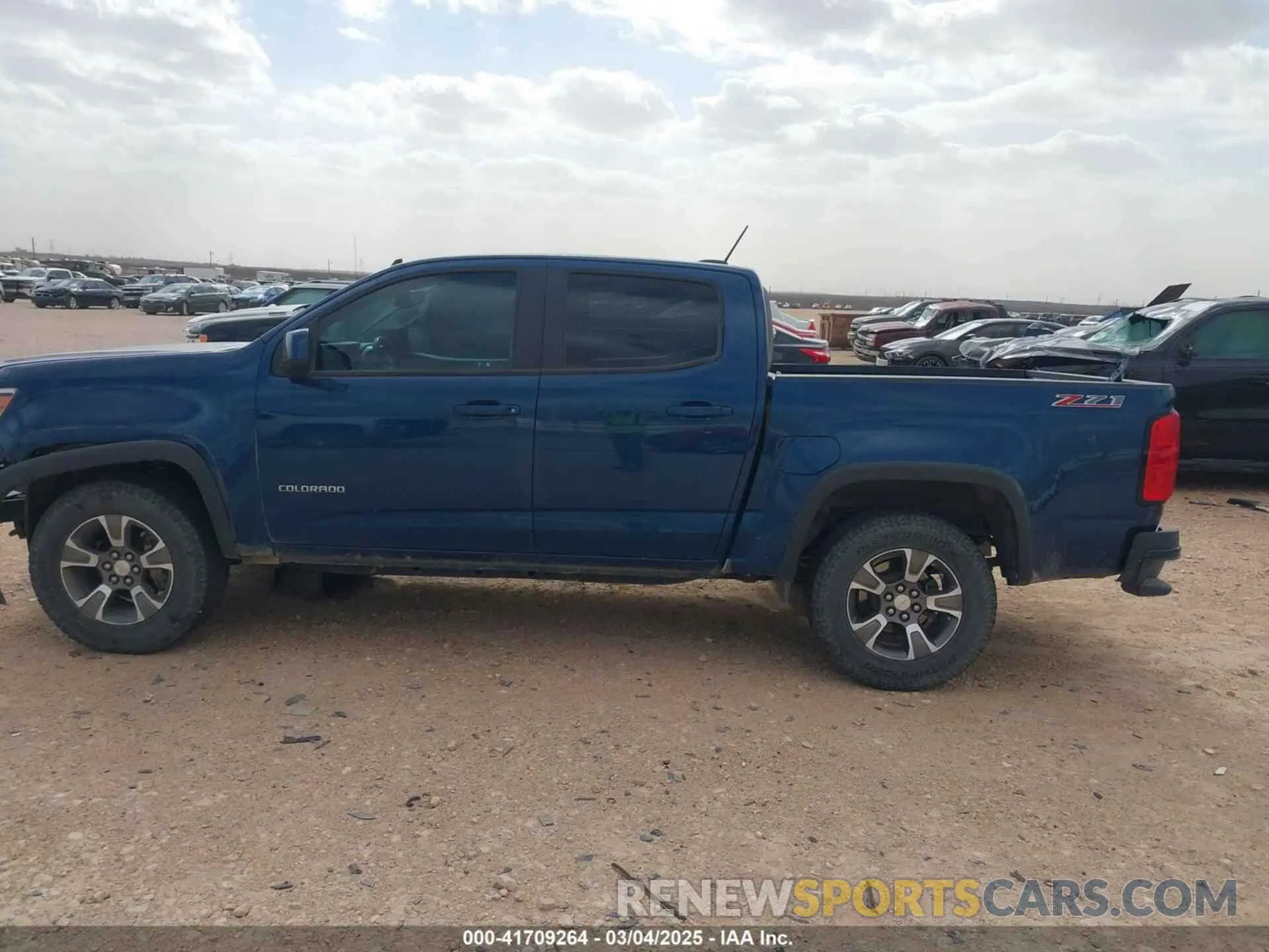14 fotografías del automóvil dañado 1GCGSDEN8K1359579 CHEVROLET COLORADO 2019