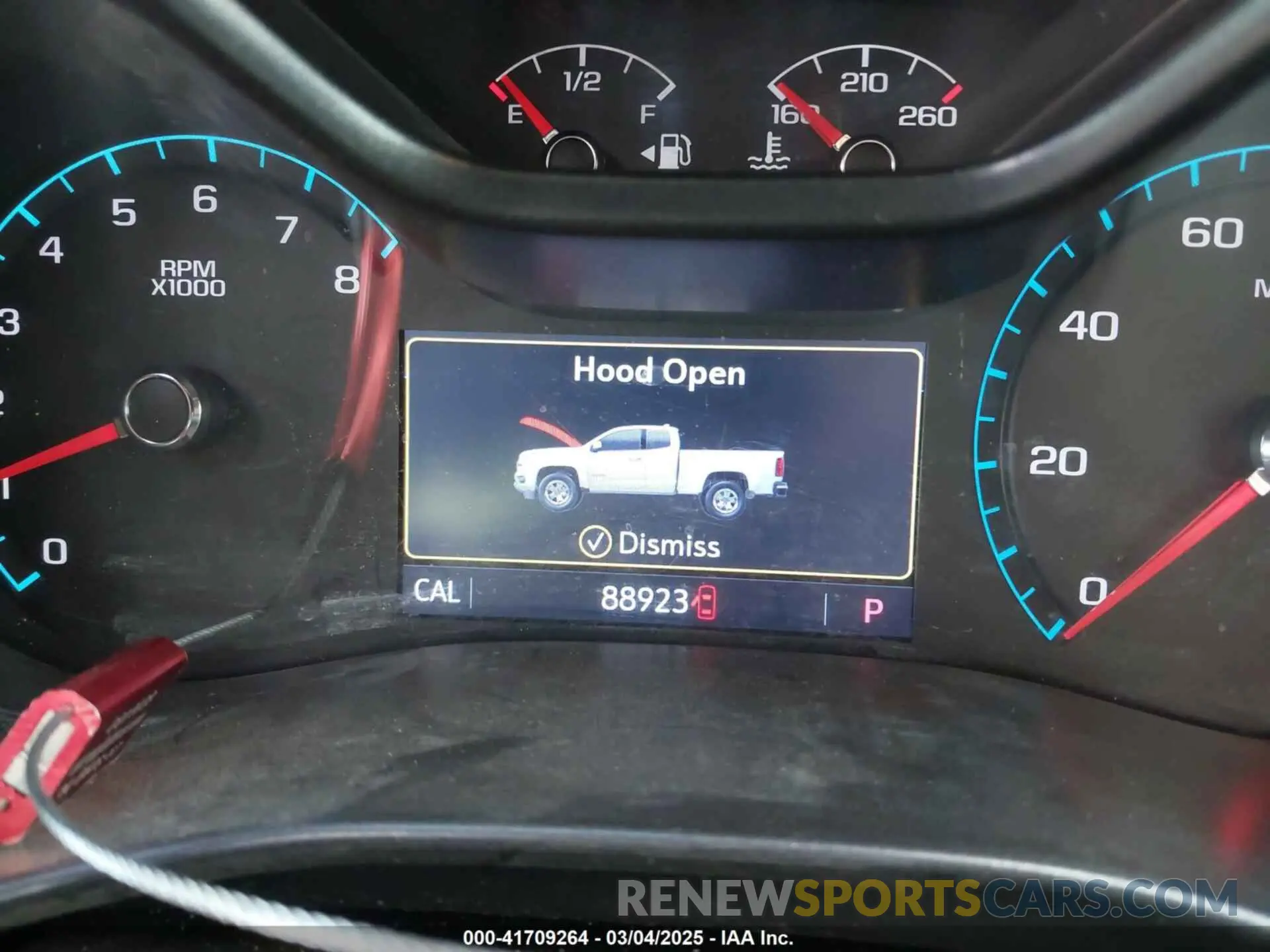 15 fotografías del automóvil dañado 1GCGSDEN8K1359579 CHEVROLET COLORADO 2019