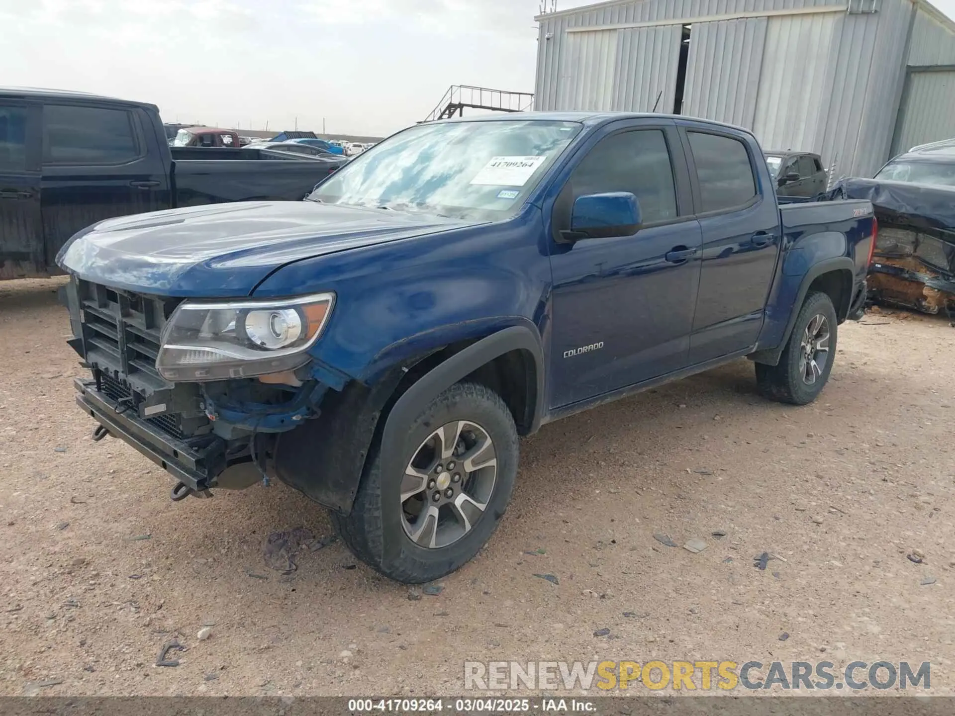 2 fotografías del automóvil dañado 1GCGSDEN8K1359579 CHEVROLET COLORADO 2019