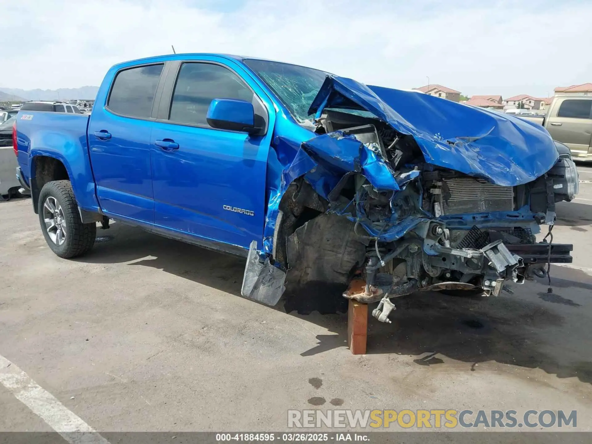 1 fotografías del automóvil dañado 1GCGSDEN9K1355783 CHEVROLET COLORADO 2019