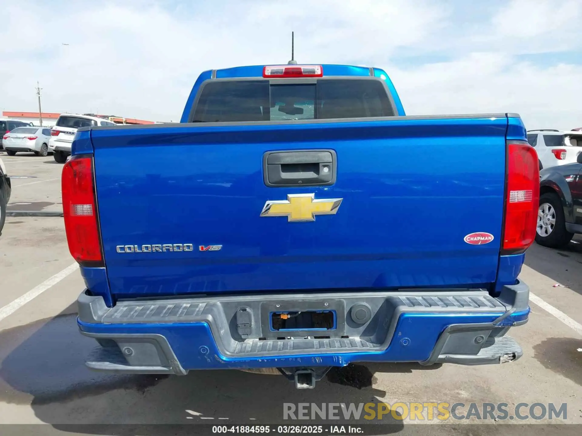 16 fotografías del automóvil dañado 1GCGSDEN9K1355783 CHEVROLET COLORADO 2019