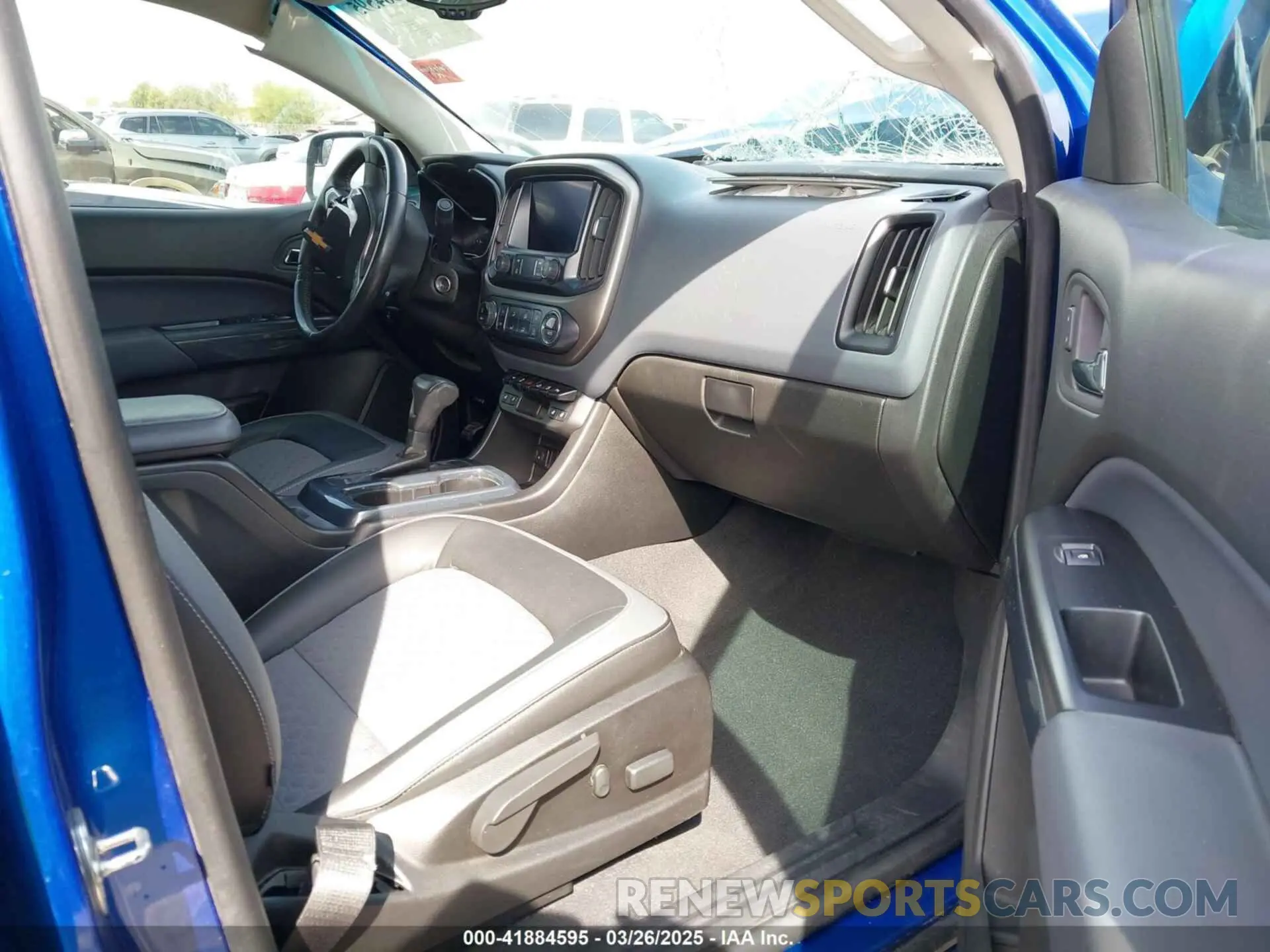 5 fotografías del automóvil dañado 1GCGSDEN9K1355783 CHEVROLET COLORADO 2019
