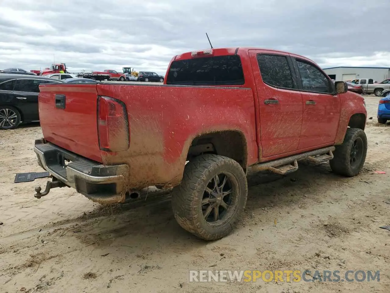3 fotografías del automóvil dañado 1GCGTBEN0K1126734 CHEVROLET COLORADO 2019
