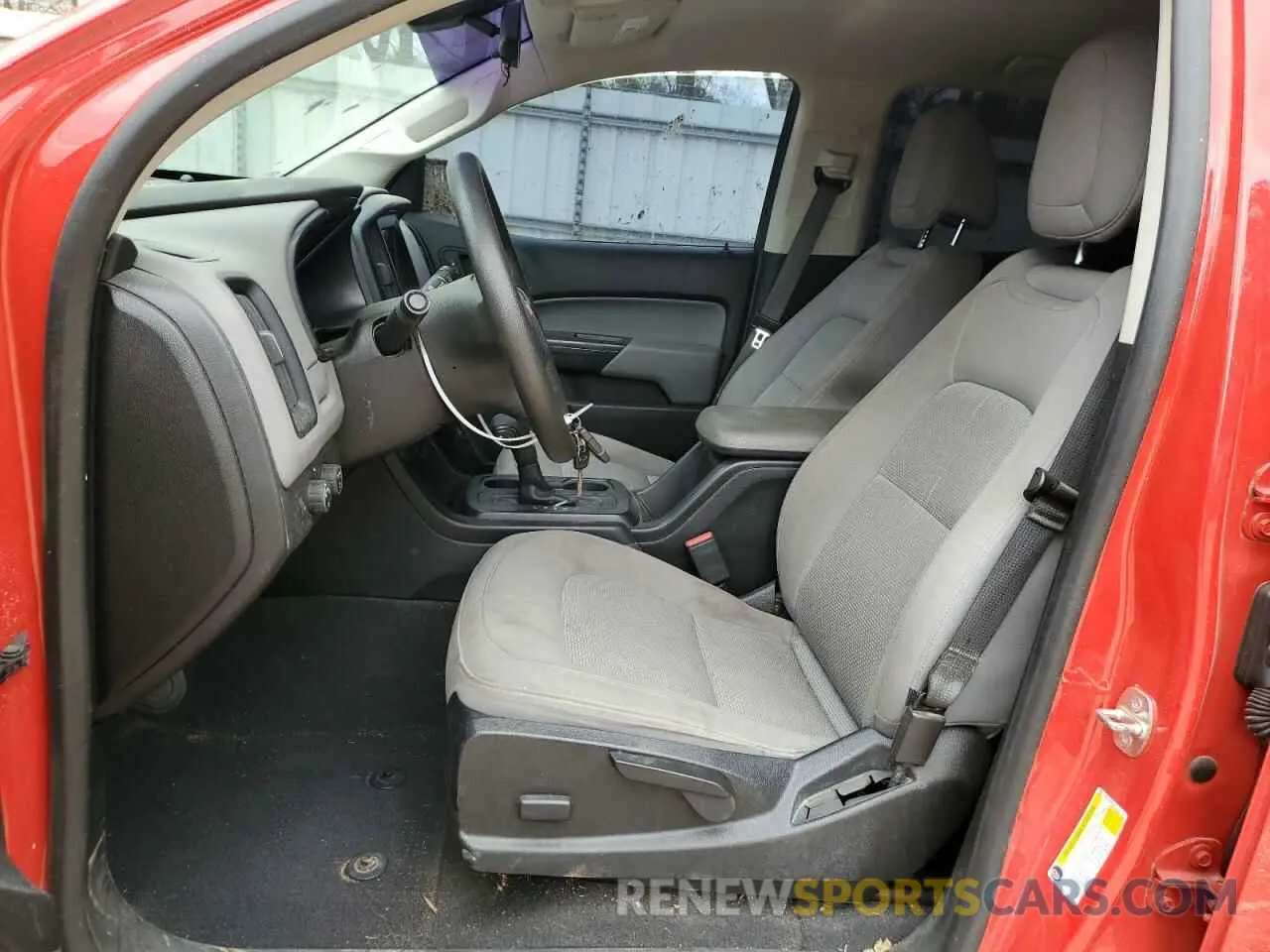 7 fotografías del automóvil dañado 1GCGTBEN0K1126734 CHEVROLET COLORADO 2019