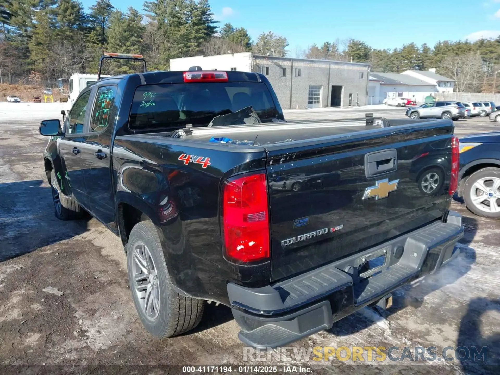 15 fotografías del automóvil dañado 1GCGTBEN0K1356113 CHEVROLET COLORADO 2019