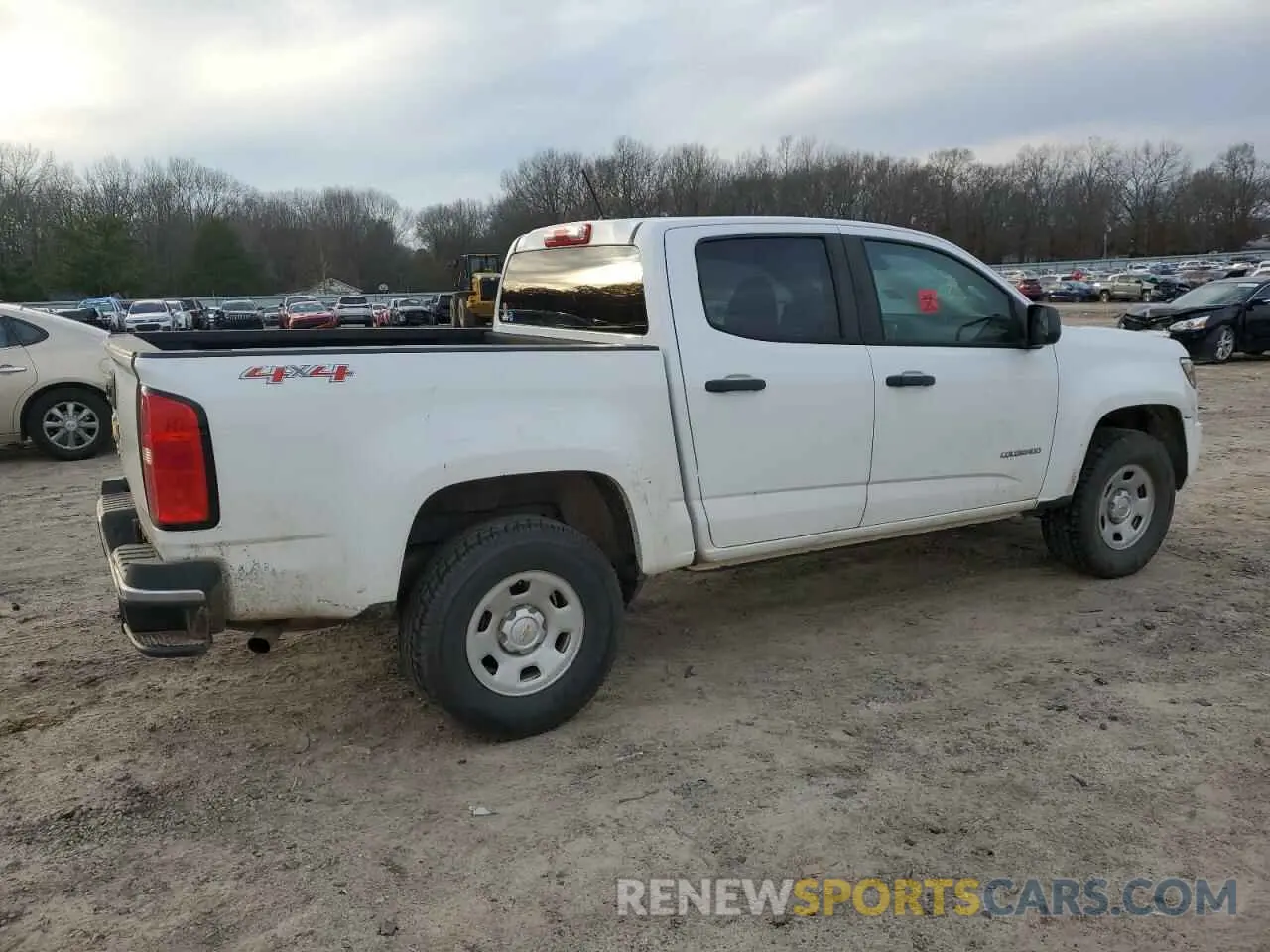 3 fotografías del automóvil dañado 1GCGTBEN1K1171276 CHEVROLET COLORADO 2019