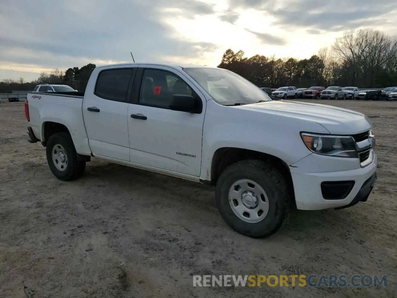 4 fotografías del automóvil dañado 1GCGTBEN1K1171276 CHEVROLET COLORADO 2019