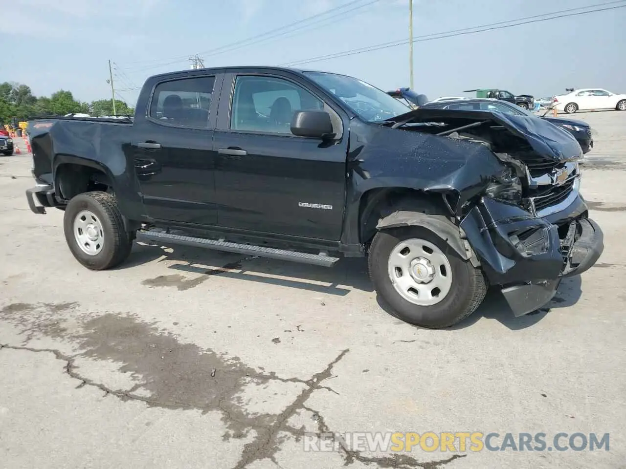 4 fotografías del automóvil dañado 1GCGTBEN1K1332998 CHEVROLET COLORADO 2019