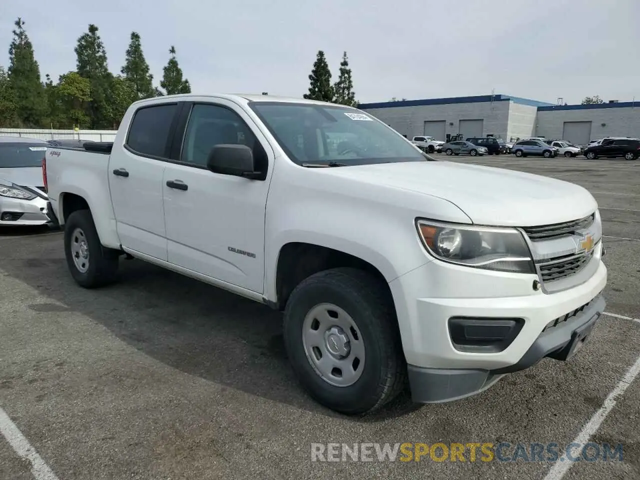 4 fotografías del automóvil dañado 1GCGTBEN2K1186305 CHEVROLET COLORADO 2019