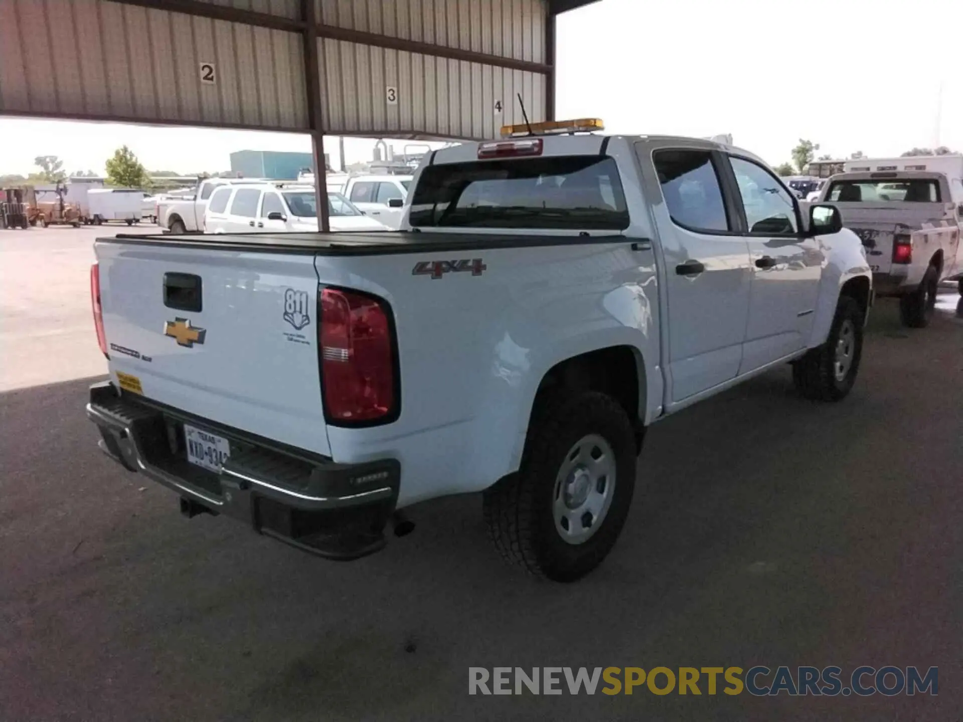 17 fotografías del automóvil dañado 1GCGTBEN3K1208084 CHEVROLET COLORADO 2019