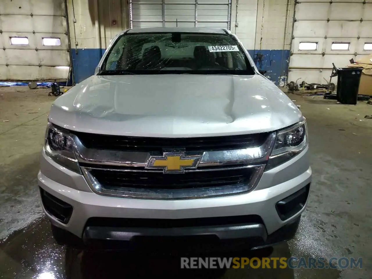 5 fotografías del automóvil dañado 1GCGTBEN6K1327960 CHEVROLET COLORADO 2019