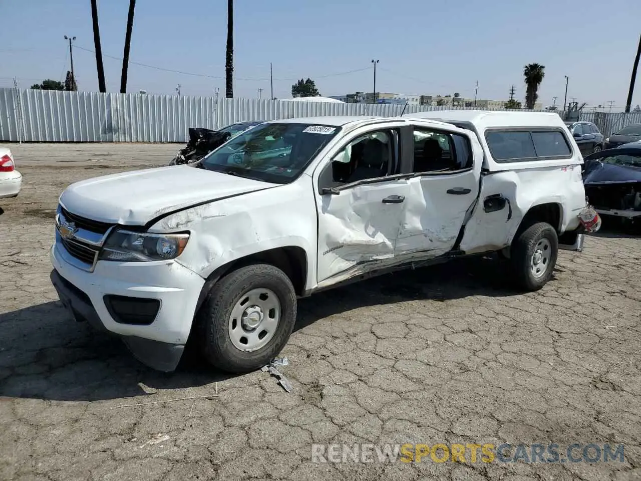 1 fotografías del automóvil dañado 1GCGTBEN7K1173971 CHEVROLET COLORADO 2019