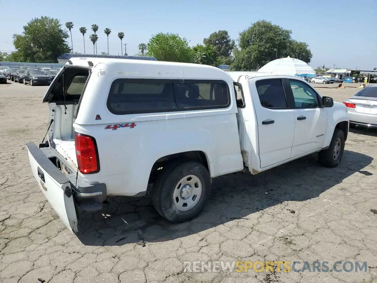 3 fotografías del automóvil dañado 1GCGTBEN7K1173971 CHEVROLET COLORADO 2019