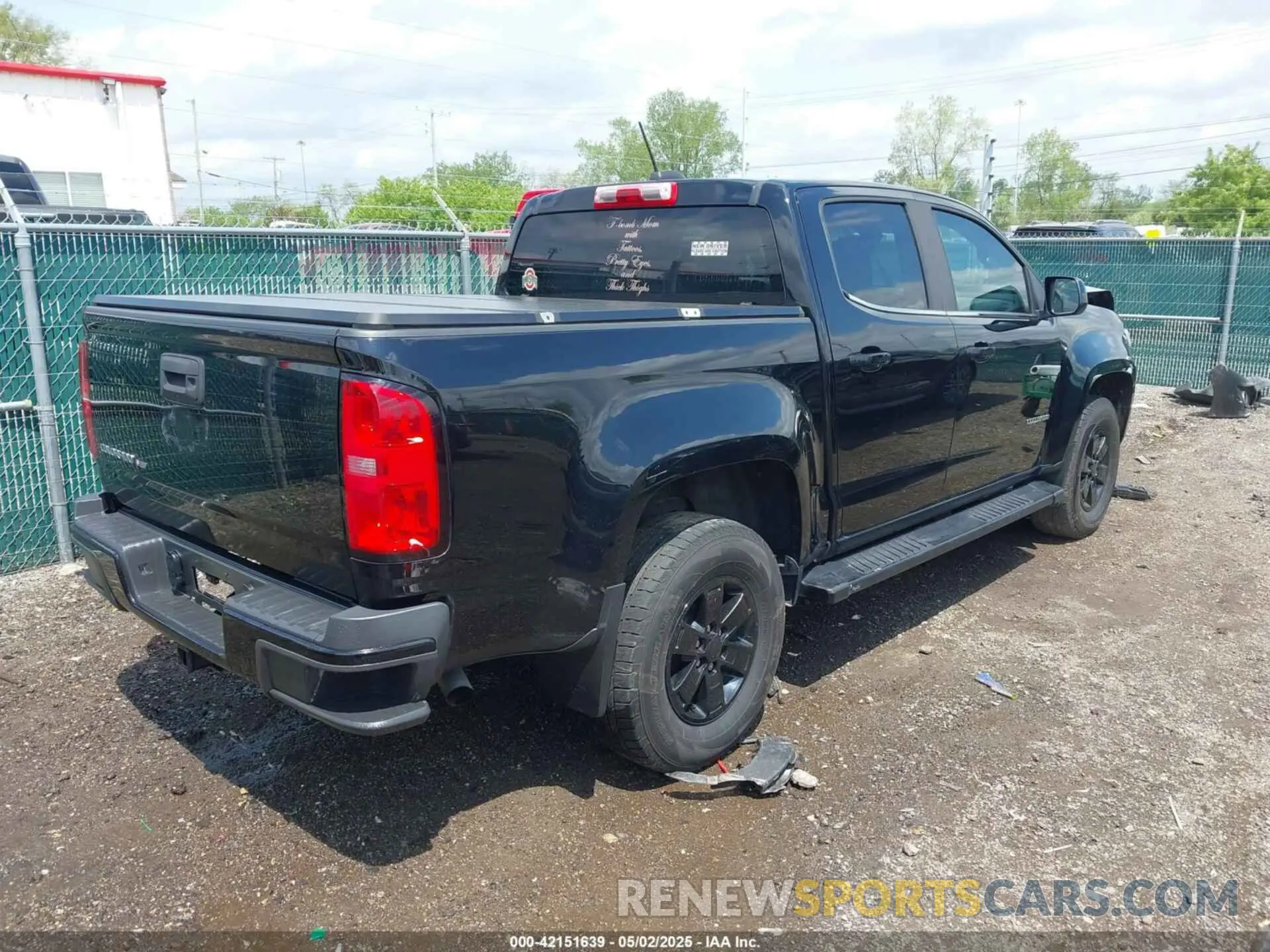 4 fotografías del automóvil dañado 1GCGTBEN7K1197171 CHEVROLET COLORADO 2019