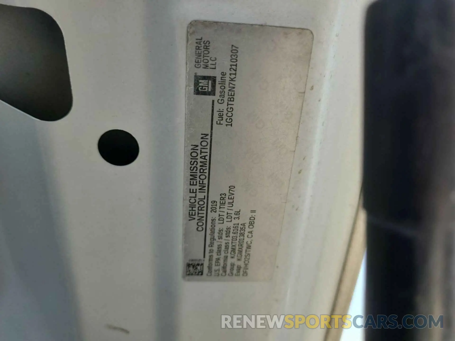 33 fotografías del automóvil dañado 1GCGTBEN7K1210307 CHEVROLET COLORADO 2019