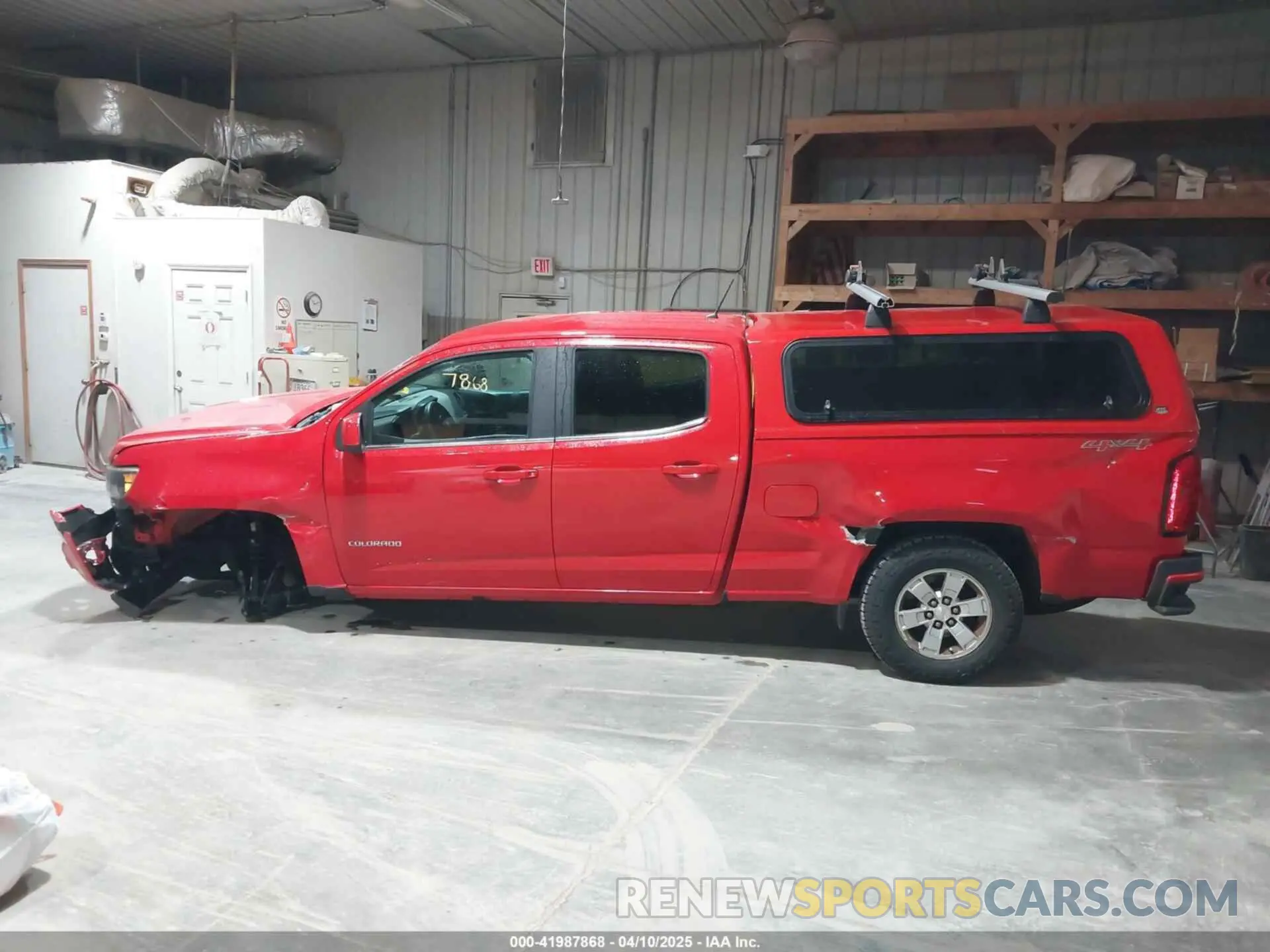 14 fotografías del automóvil dañado 1GCGTBEN8K1103282 CHEVROLET COLORADO 2019