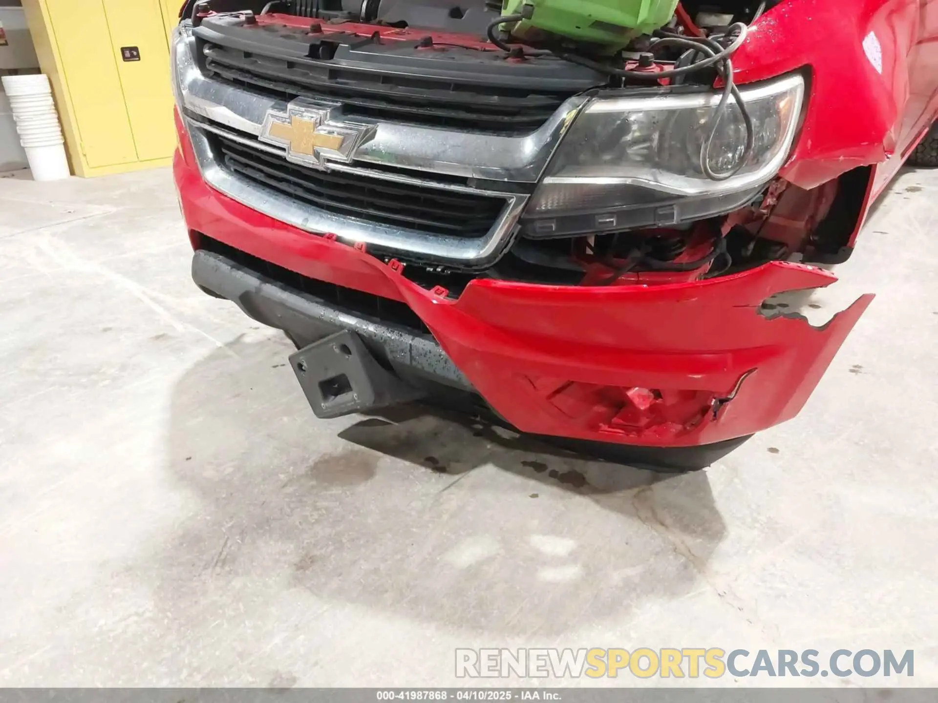 17 fotografías del automóvil dañado 1GCGTBEN8K1103282 CHEVROLET COLORADO 2019