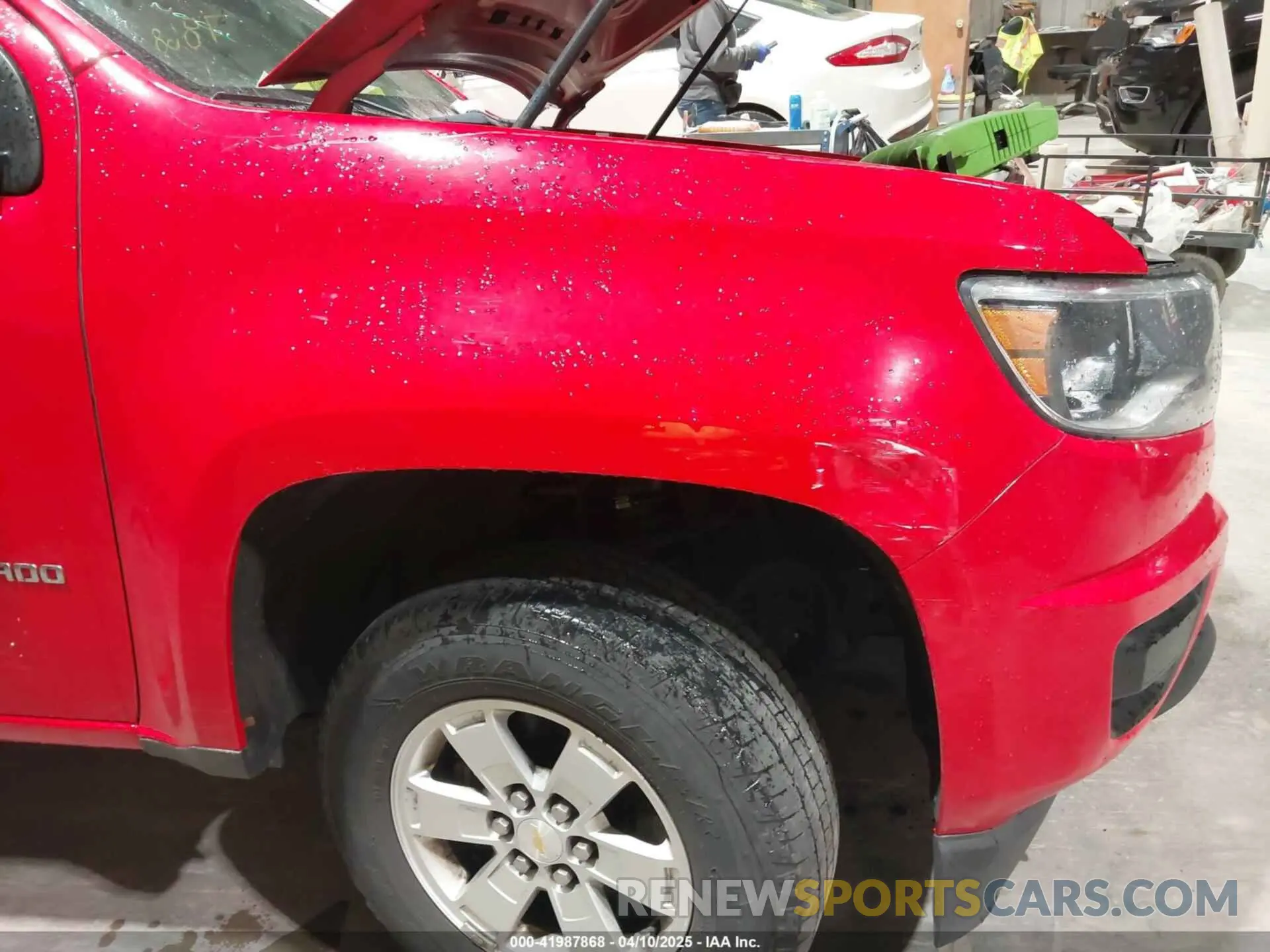 18 fotografías del automóvil dañado 1GCGTBEN8K1103282 CHEVROLET COLORADO 2019