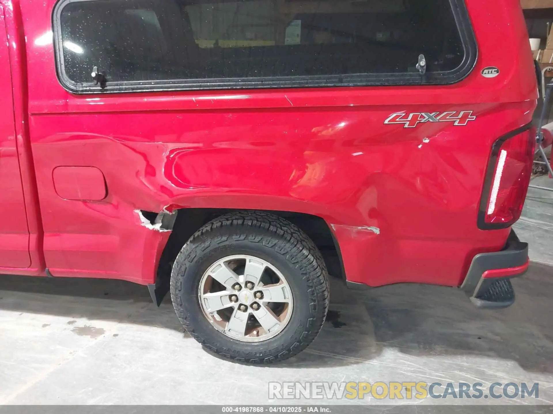 20 fotografías del automóvil dañado 1GCGTBEN8K1103282 CHEVROLET COLORADO 2019