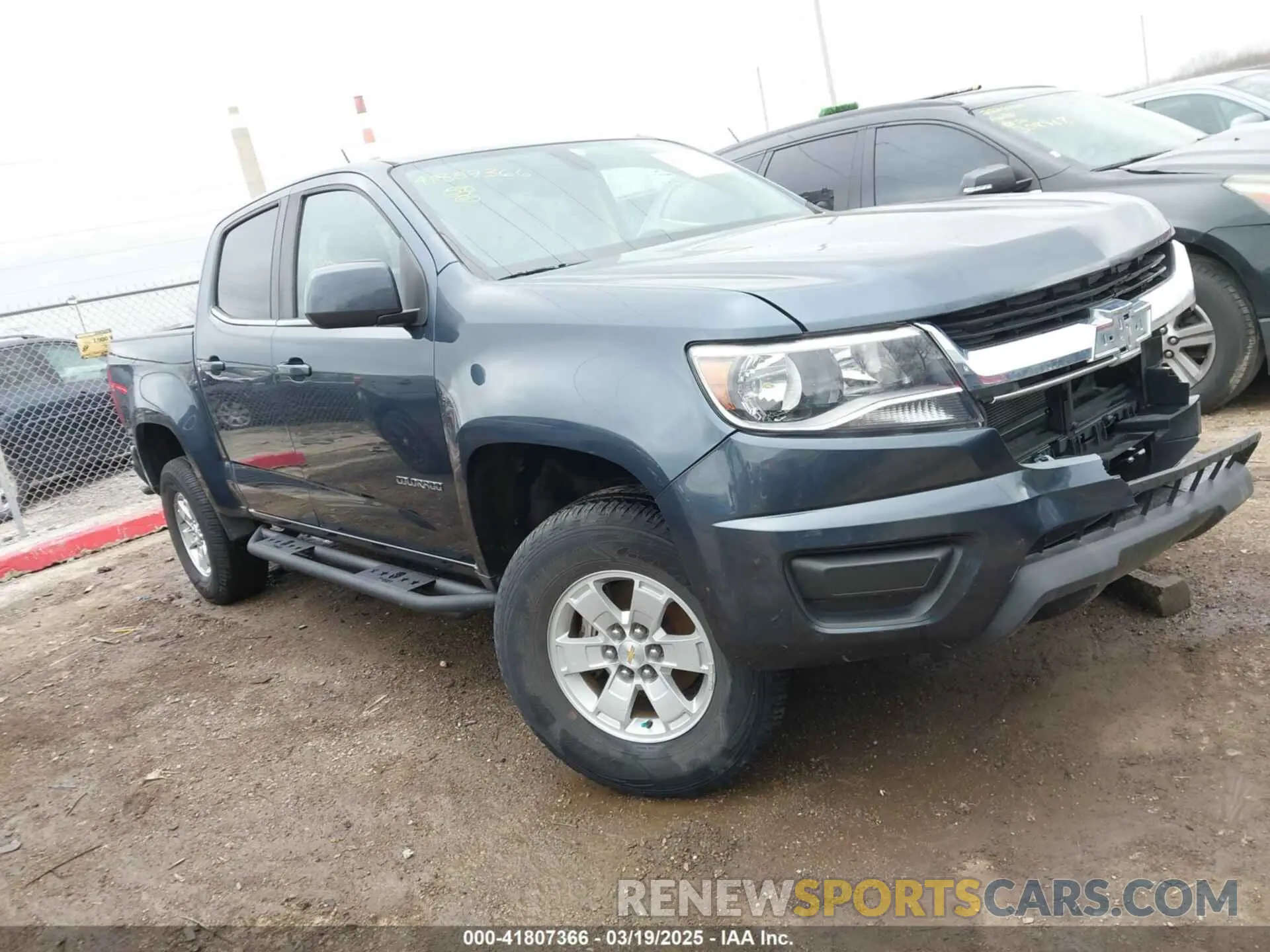 1 fotografías del automóvil dañado 1GCGTBEN8K1306088 CHEVROLET COLORADO 2019