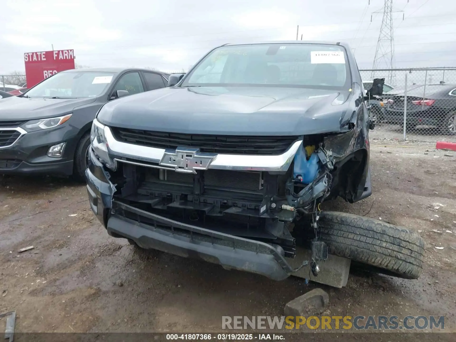12 fotografías del automóvil dañado 1GCGTBEN8K1306088 CHEVROLET COLORADO 2019