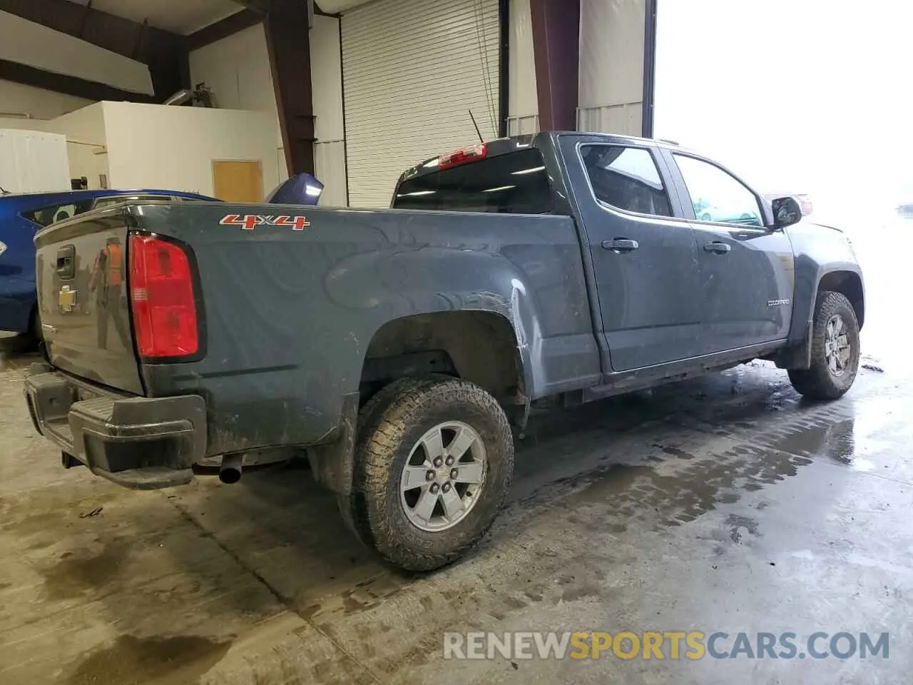 3 fotografías del automóvil dañado 1GCGTBEN9K1299104 CHEVROLET COLORADO 2019