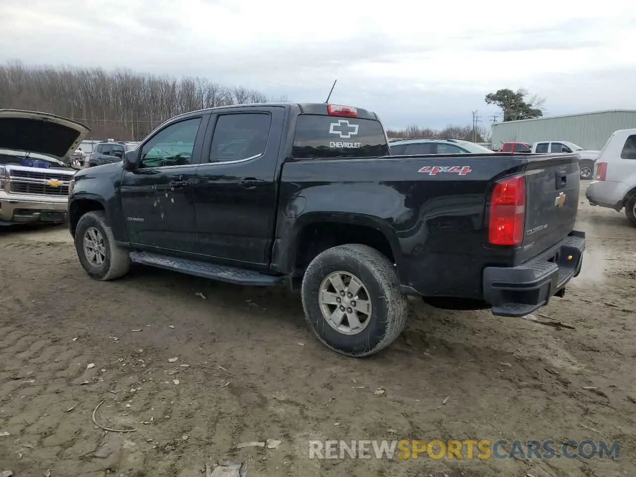 2 fotografías del automóvil dañado 1GCGTBEN9K1350911 CHEVROLET COLORADO 2019