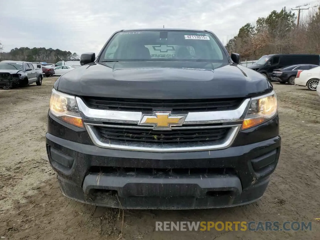 5 fotografías del automóvil dañado 1GCGTBEN9K1350911 CHEVROLET COLORADO 2019
