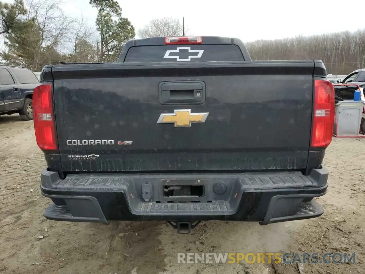 6 fotografías del automóvil dañado 1GCGTBEN9K1350911 CHEVROLET COLORADO 2019