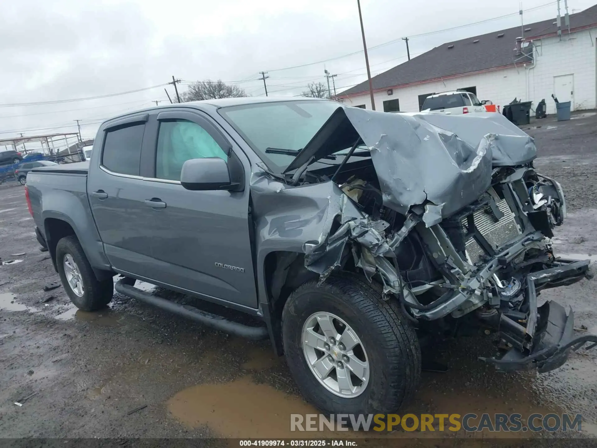 1 fotografías del automóvil dañado 1GCGTBENXK1329095 CHEVROLET COLORADO 2019
